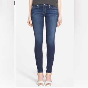 AG the stilt dark wash denim jeans 28 r made in USA